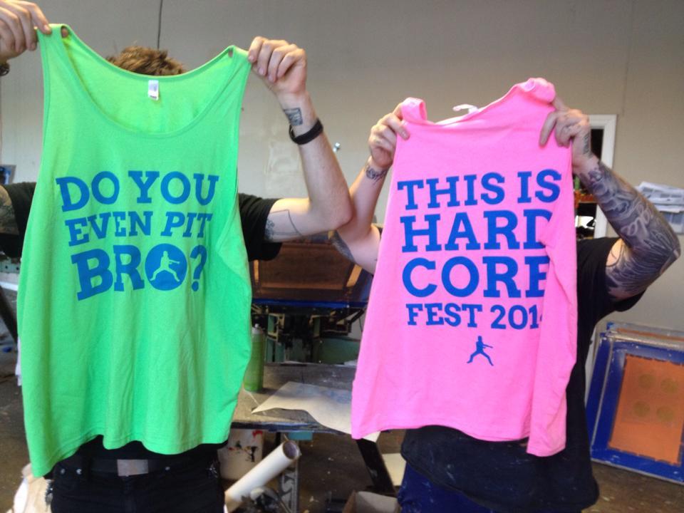 thisishardcorefest:  official TIHC 2014 tank top.