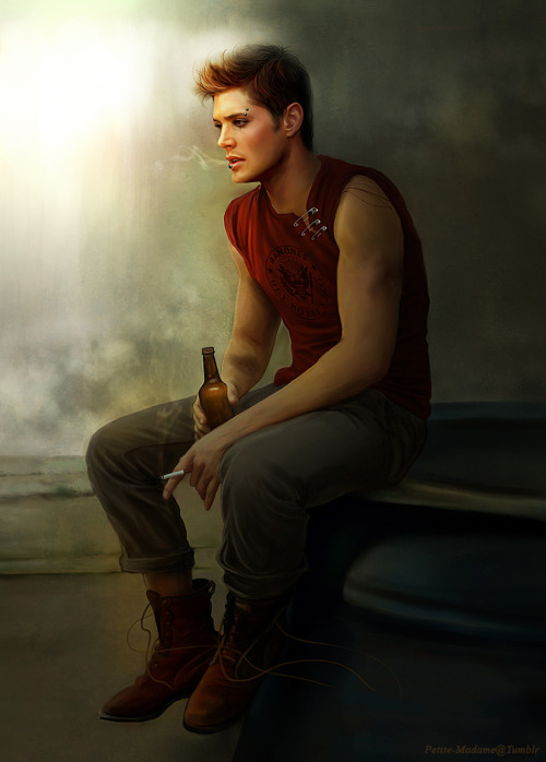 petite-madame: Young!Jensen. Birthday present for Marina-Ri. Happy Birthday from Vongue and I! Hope 