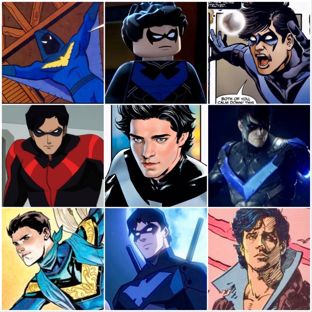 Nightwing Suits