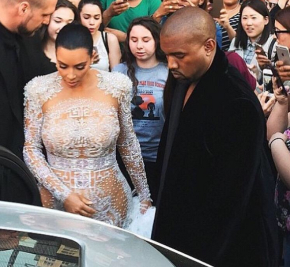 kuwkimye:  Kim &amp; Kanye heading to the 2015 MET Gala