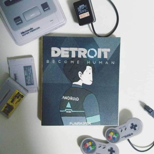 I&rsquo;ve compiled and made my Detroit:BH comics into a mini comic book