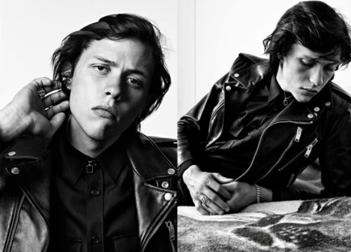 boy-code:getinthering-dot-fr:Fletcher & Wyatt Shears  shot by Hedi Slimane for Saint Laurentmy luvs