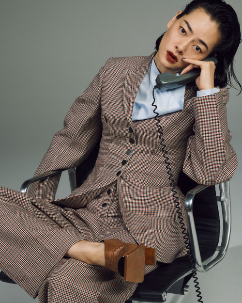 wakaifutaba: the look / ichikawa mikako in stella mccartney, nov 2017