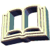 a gif of a spinning three-dimensional outline of an open book