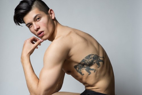 hunkxtwink:  Krit McClean - British Thai New York based model Hunkxtwink - More in my archive