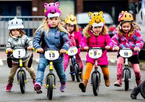 mooiefietsennicebikes:  Kids bike race