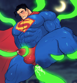 These kryptonite tentacles, which Luthor created, are killing me &hellip; Oh, the pain &hellip; too intense!