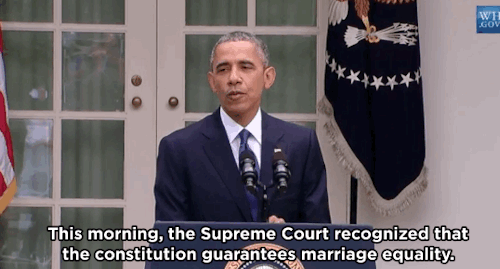 huffingtonpost:Obama Praises Supreme Court’s Decision To Legalize Gay Marriage NationwidePresident Barack Obama praised 