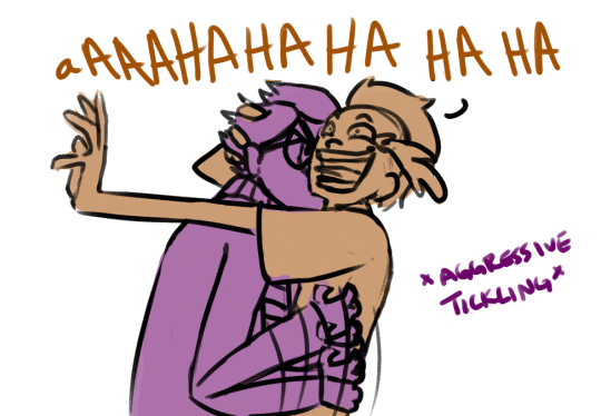 mtjester:   Eridan and Tavros Are NOT Friends: Tickling (part 2) Tavros: likes being tickled and tickle fights Eridan: no. 