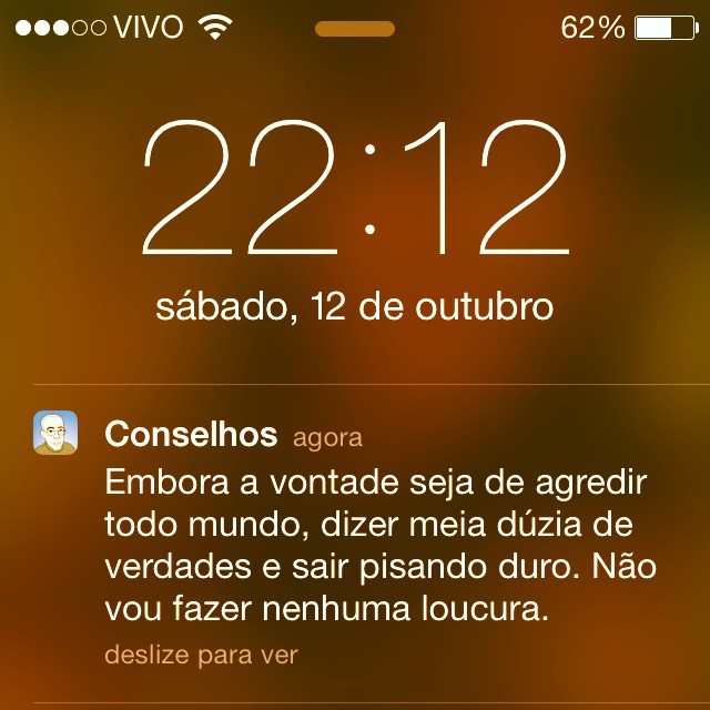 a vida é agora