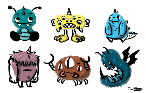 Little Monster Doodles Part 2