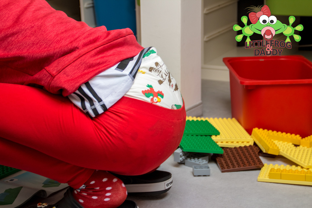 littlefroganddaddy: … the next morning, I couldn´t finish building my lego zoo,