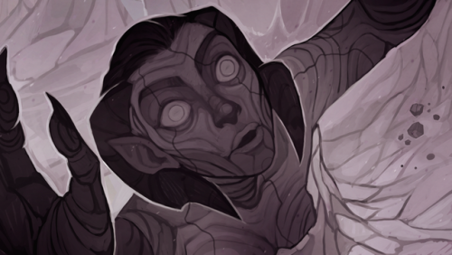 tinypaint:some recent panels that i enjoyed drawing for my webcomic, which you can read here