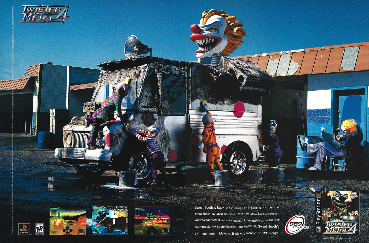 Twisted Metal 4 cover or packaging material - MobyGames