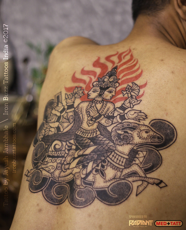 Artists who make Hindu/Tantric mythology linework designs? : r/TattooDesigns
