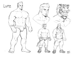 redgart: Well a kind of character sheet for lutz, in case i decide to do something with him, who knows, a one shot maybe?