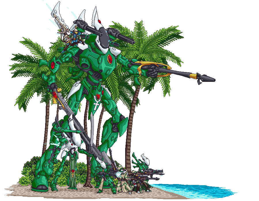 avalu40k:  “Whose leg do I have to hump to get a post with the complete 40k pixelart