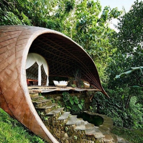 voiceofnature: Bambu Indah sustainable retreat center in Bali.