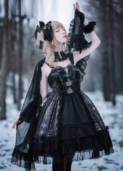 lolita-wardrobe:  NyaNya Lolita 【-Carol of the Nightingale-】 Series #Leftovers◆ Limited Quantity! Quick Delivery To Worldwide! >>> https://www.lolitawardrobe.com/search/?Keyword=Carol+of+the+Nightingale