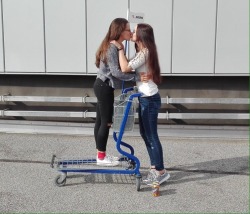 Lesbian On A Skateboard