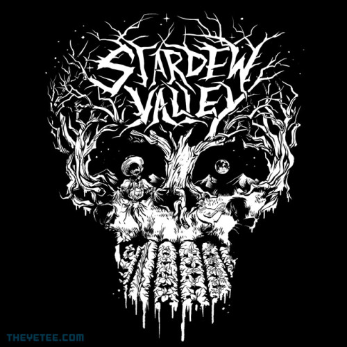  I designed an official Stardew Valley shirt & hoodie that accurately portrays the calm, serene 