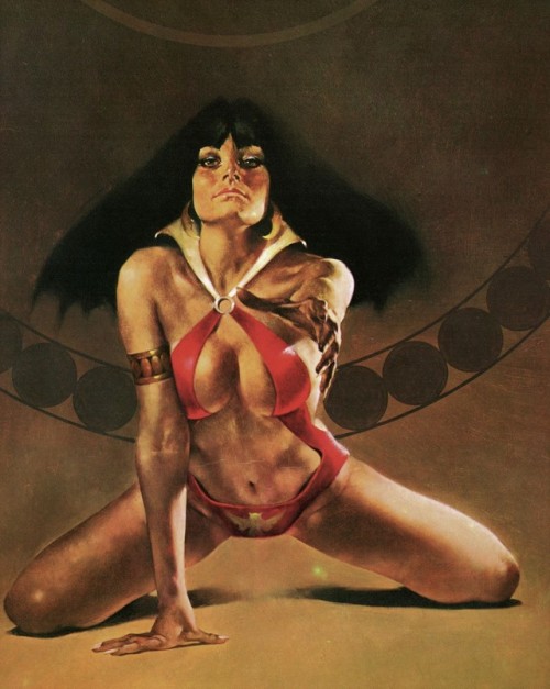 atomic-chronoscaph:
“Vampirella - art by Enrich Torres (1976)
”