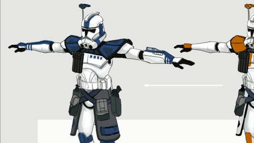 clonewarsarchives:Kamino ARC Troopers in 3.01 Clone Cadets & 3.02 ARC Troopers character design