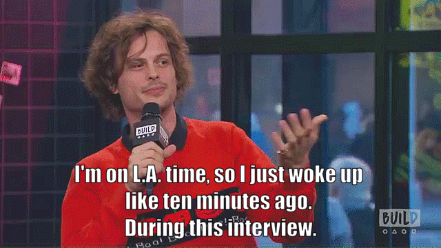casneedsmyrrh:  The ADHD highlight reel of MGG.Bonus cutest smile: