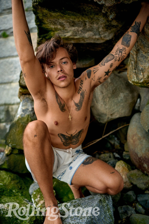 harrystylesdaily: Harry Styles for Rolling Stone magazine. Photographed by Ryan McGinley.