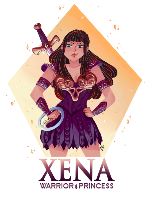 Unos de mis personajes favoritos desde que era niña es Xena, la princesa guerrera ♥