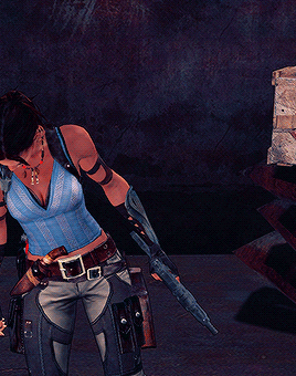 residentevil2remake:Sheva Alomar - idle animation