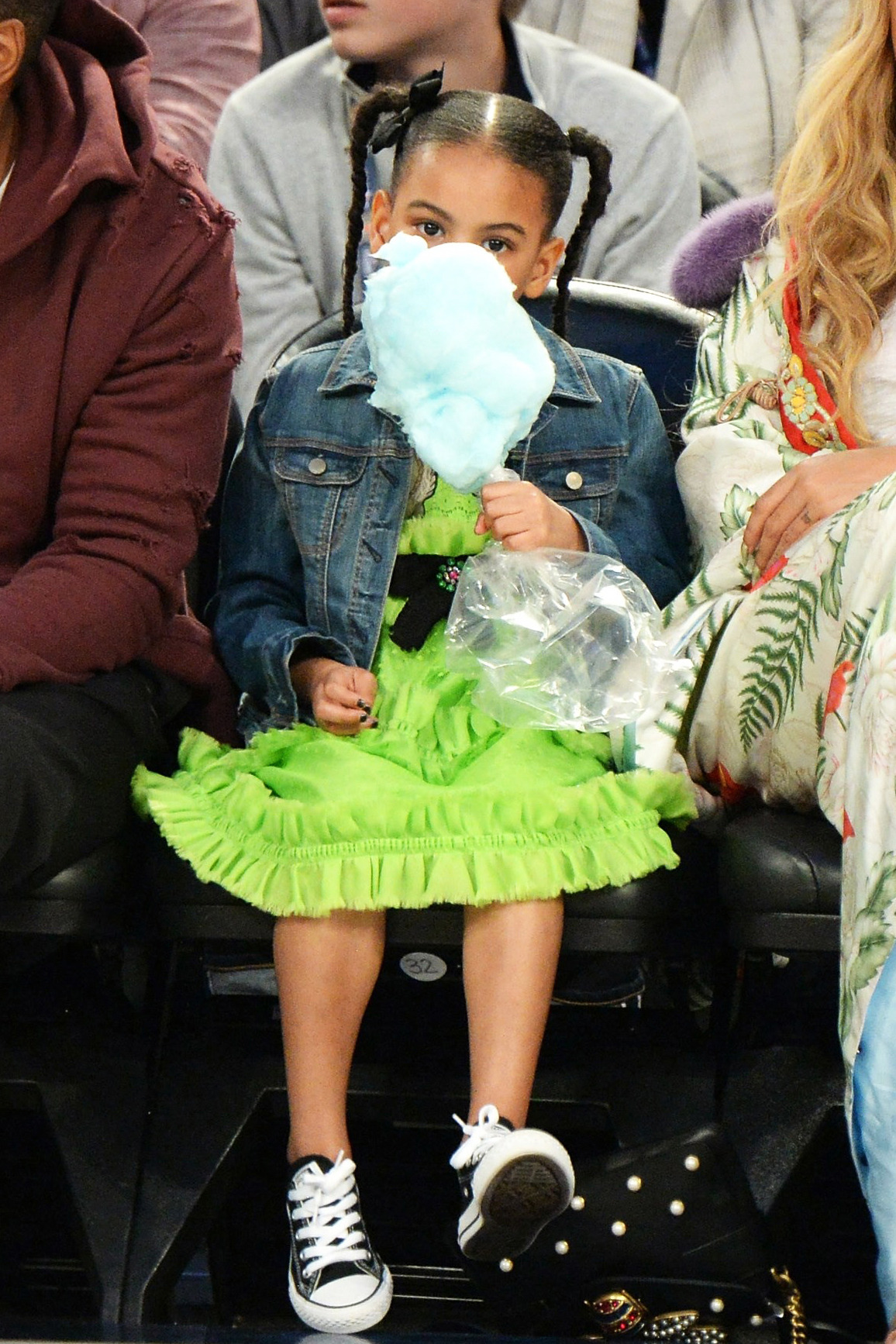 beyhive4ever:  Blue Ivy at the NBA All-Star Game (February 19, 2017)