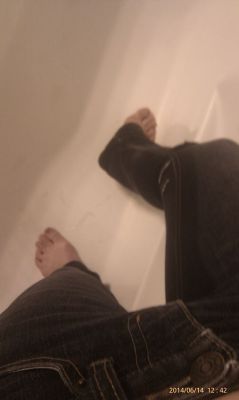 pictures from when I went peepee in jeans !! want to do this again some time but with daddy there yus