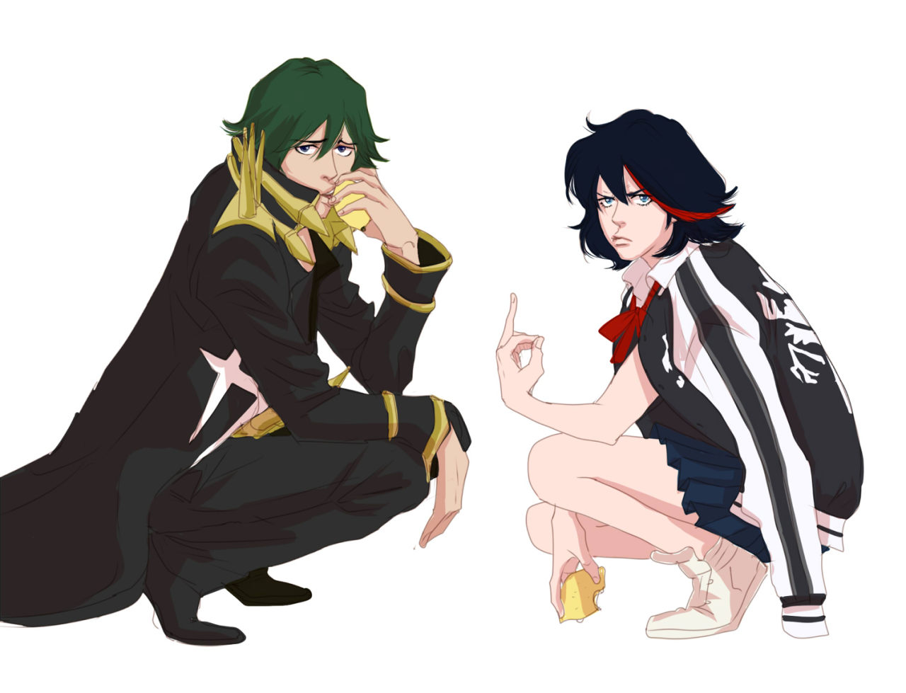 matsu02:  kill la kill～＾＾   mama, babe and lemons~ X3