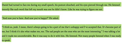 ! river and daniel finally met outside of the café and their meeting was absolutely adorable.  : 2,