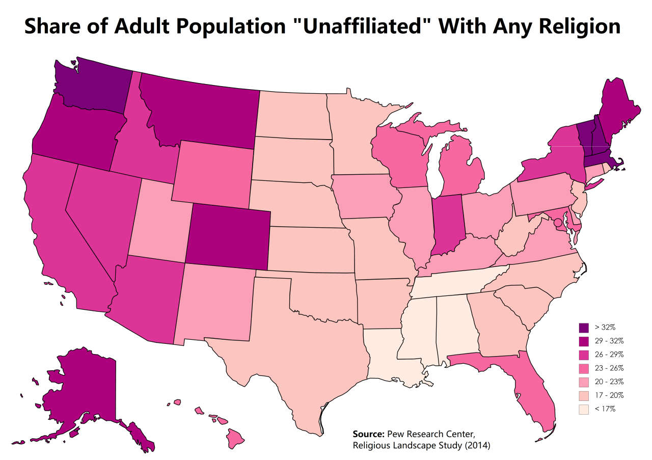 datarep:
“State-level population shares reporting no religious affiliation
”