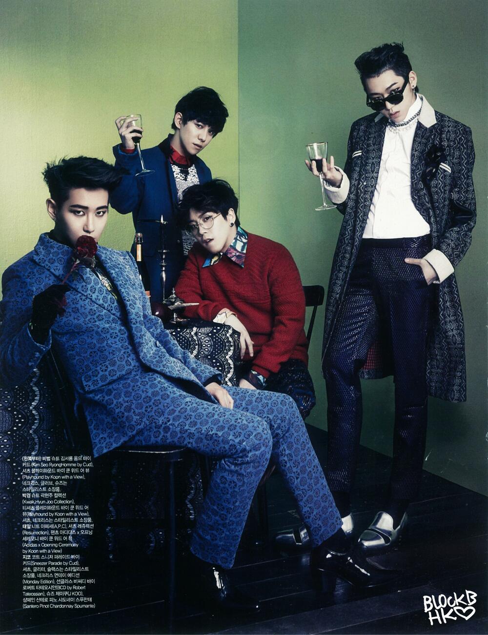 bontheblock:  [SCAN] Block B in Ceci - December Issue *Do Not Edit Cr:blockbhkfc