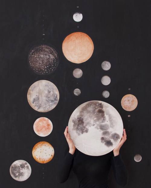 sad-plath:“create your own universe”By Stella Maria Baer / Facebook