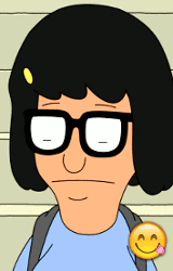 eroticfriendfictions:  Tina Belcher + emojis [insp.] 