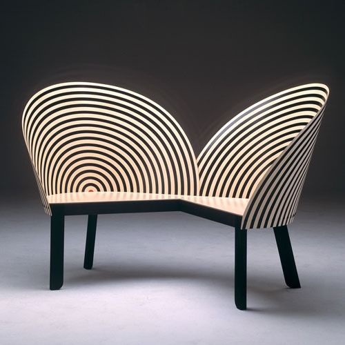 oau:  Nanna Ditzel, Bench for Two.