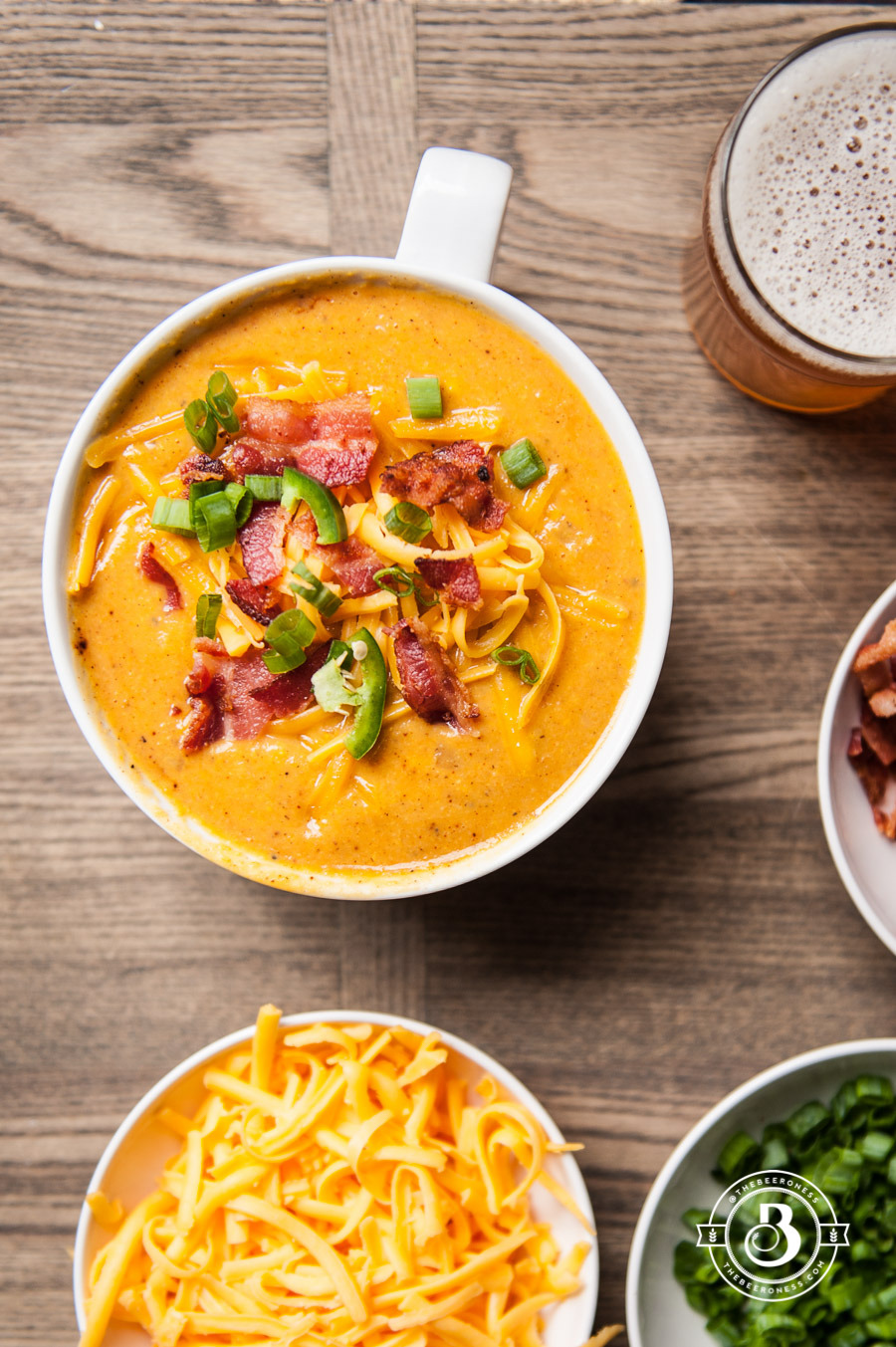 guardians-of-the-food:  Loaded Beer Bacon and Corn Chowder