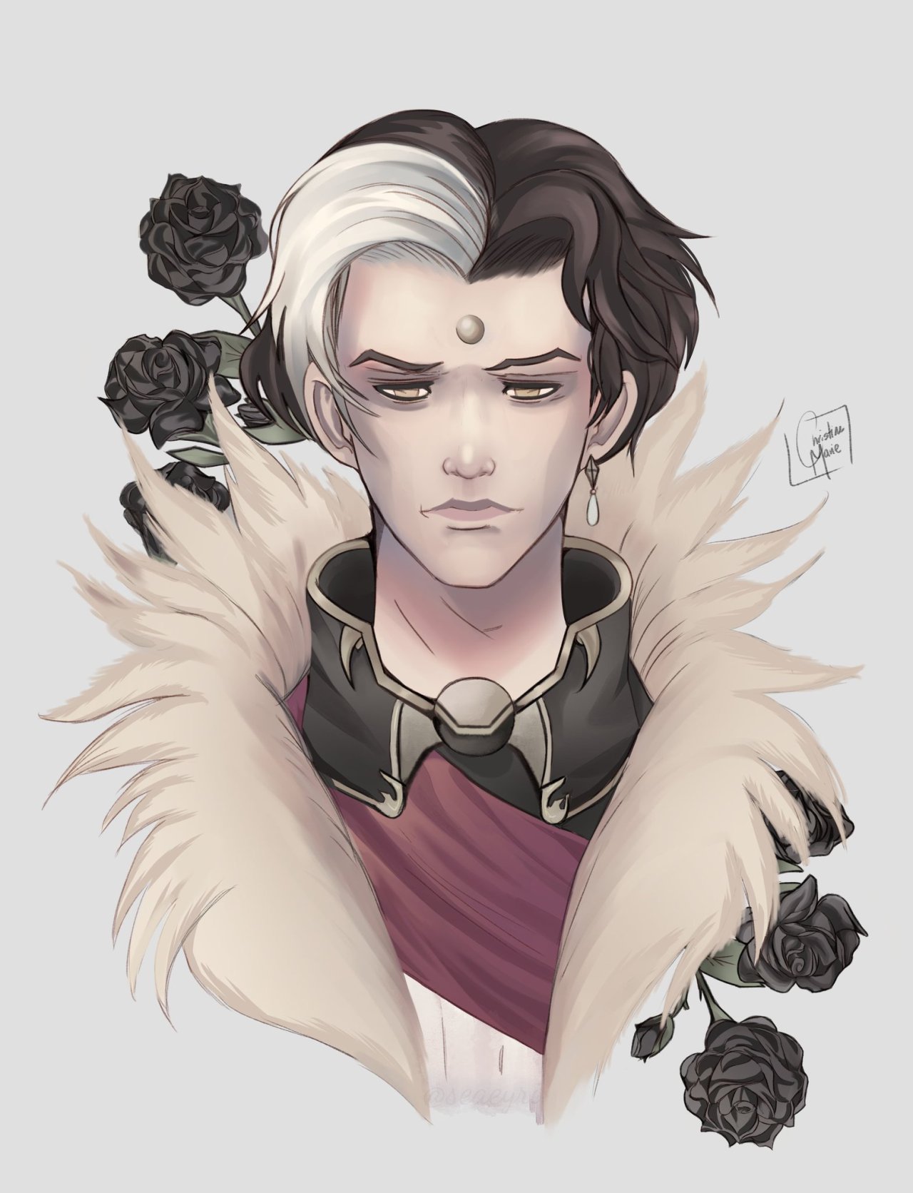 Seaeyri : Emet-Selch practice 🖤