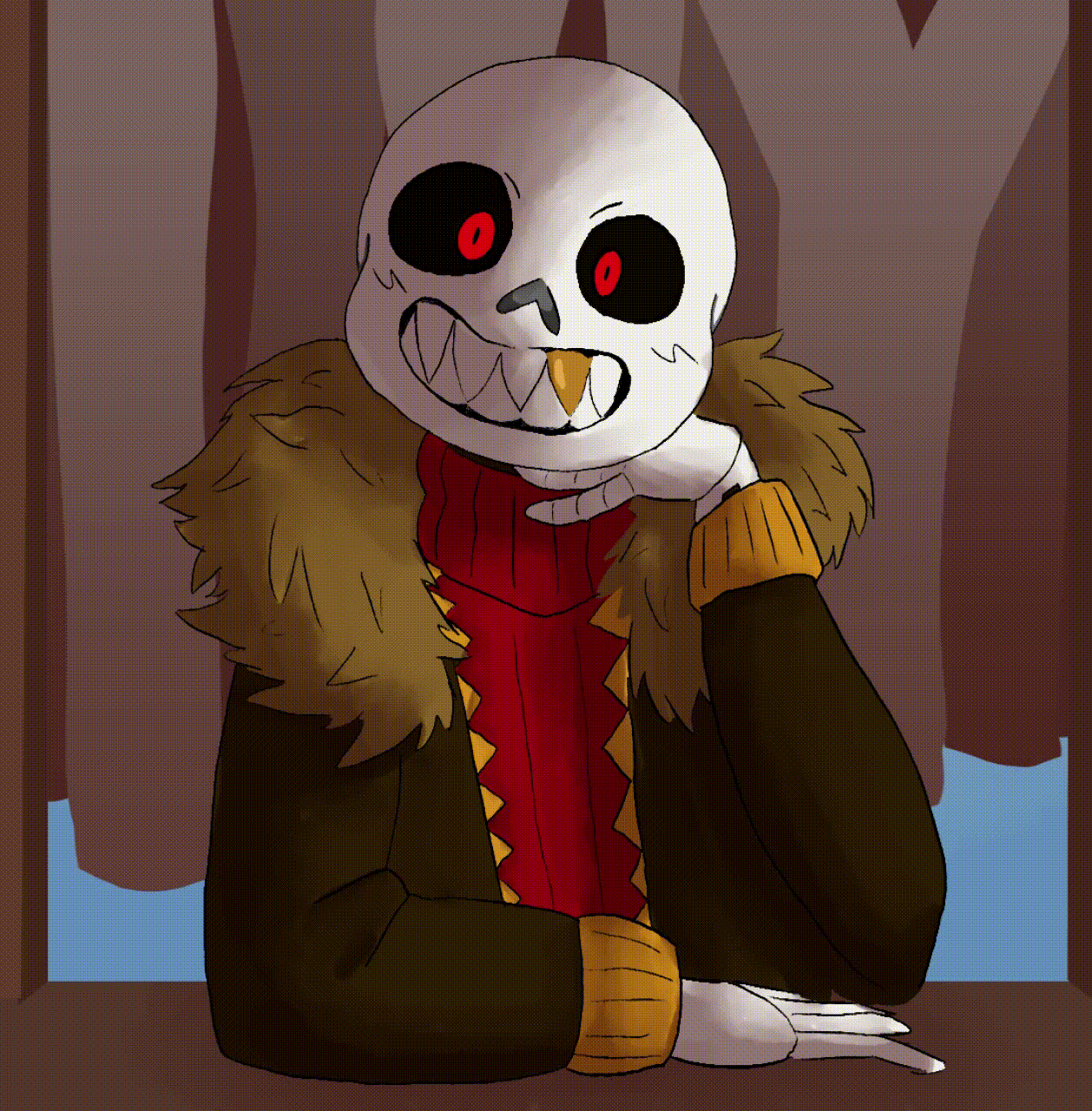 Underfell Sans Fanart Explore Tumblr Posts And Blogs Tumgir
