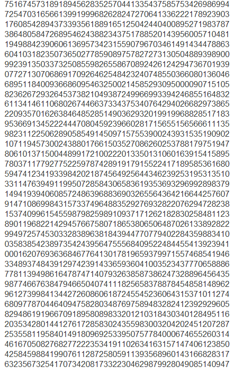 thefrogman:  Pi is infinite and irrational. At some point everything in the universe