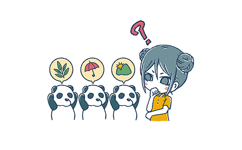 中国娘はゆるいパンダが何を訴えているかわからない イラストエッセイのaieku