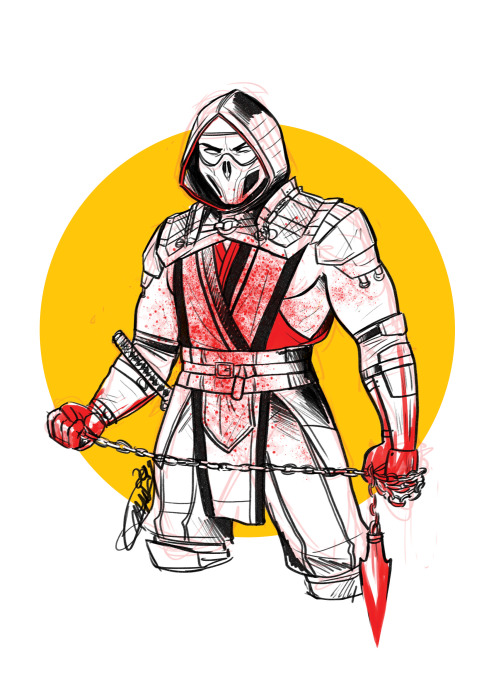 Some Mortal Kombat 11 Doodles From 2019 