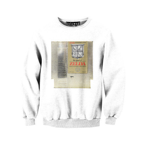 pwnlove:  The Golden Cartridge Zelda Sweatshirt I’ve got a golden cartridge from Beloved Shirt