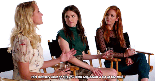 brittany-snodes:Tipsy Talk with Anna Kendrick, Anna Camp and Brittany Snow