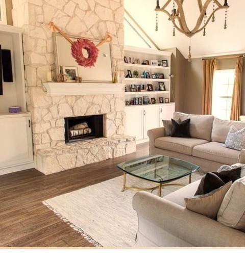 Traditional Family Room In Austin