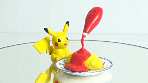 juliepowers: ⚡️ReMent Pikachu Loves Ketchup Collection🍅 <3 <3 <3